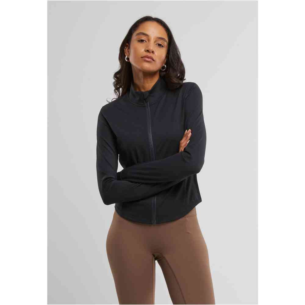Urban Classics - Sports Slim Trainingsjacke - Schwarz